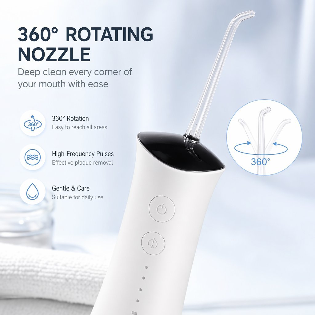 Flow Essential Cordless Water Flosser product view